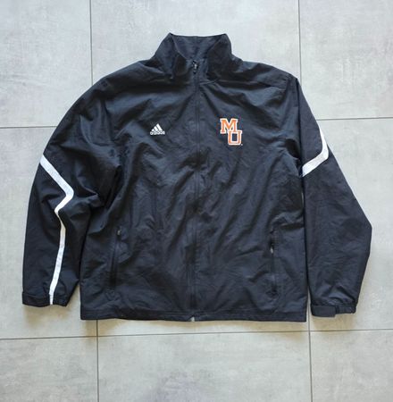 Trainingsjacke Adidas schwarz weiss