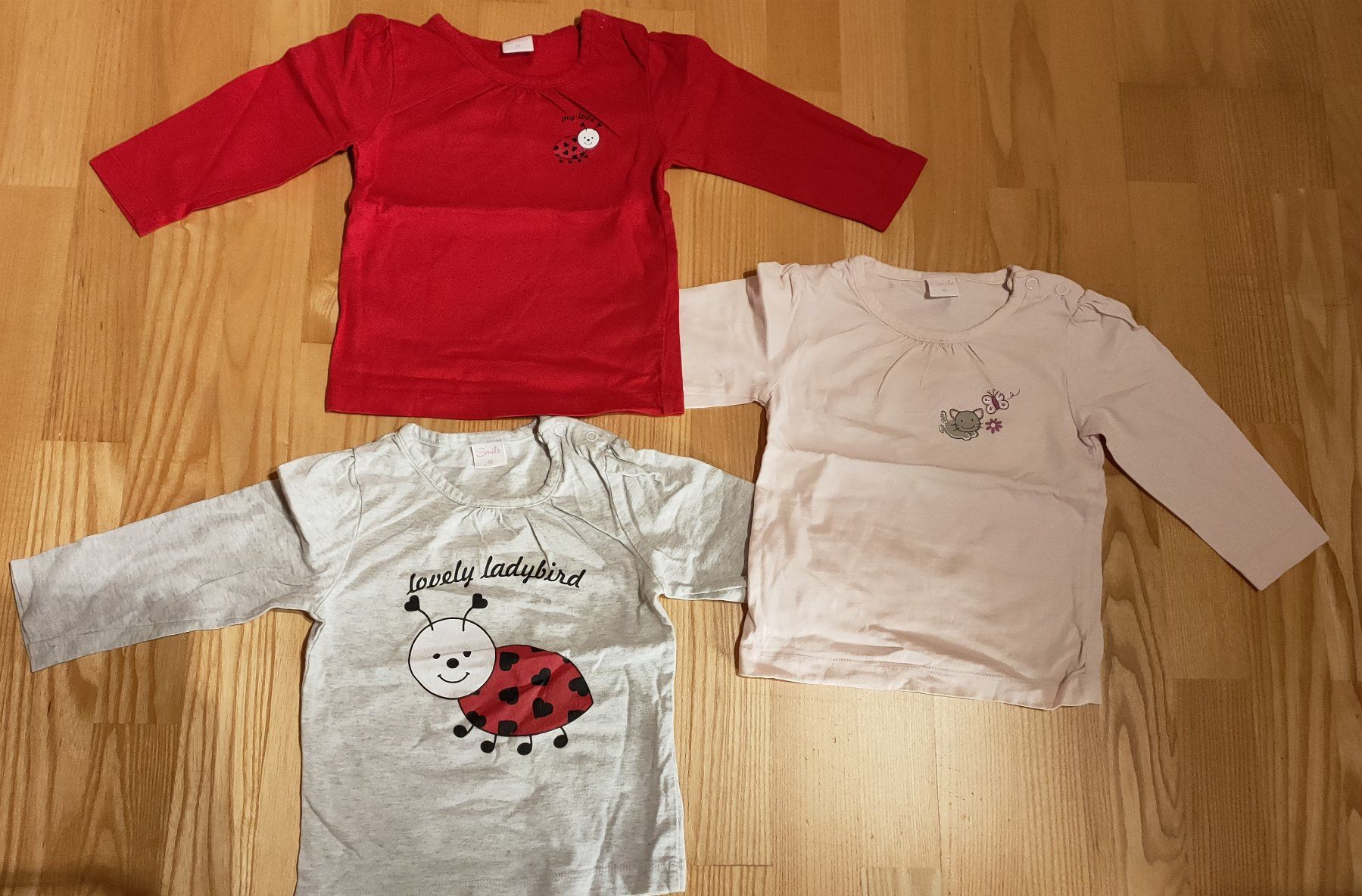 Lotti & Set di vestiti: Mädchen langarmshirt Grösse 80   3Stück – Usato da Ins venduto da variable
