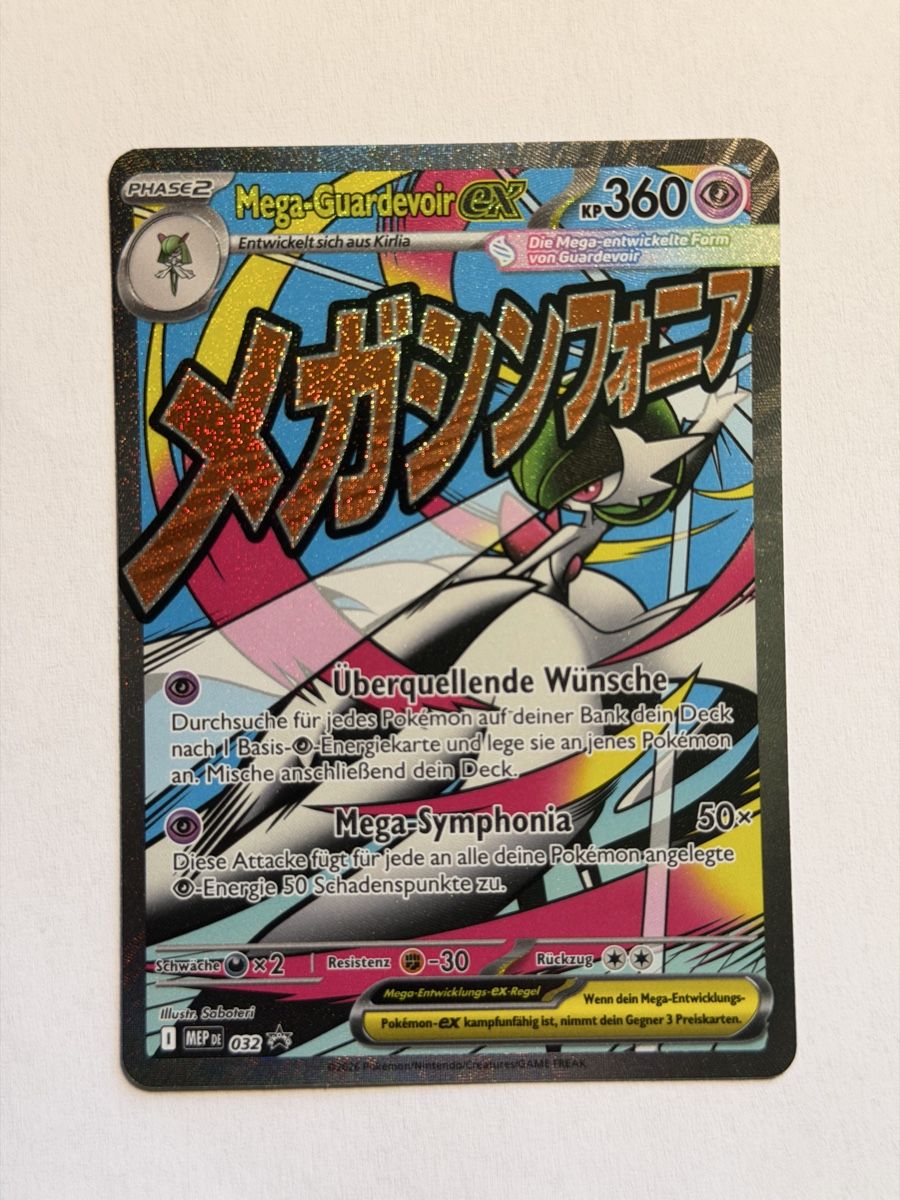 Pokémon Carte collezionabili: Pokemon Mega Gardevior EX Promo DE – Usato da Uster venduto da l_cards