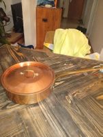Kupferpfanne Paul Bocuse mit Deckel Durchmesser 22 cm