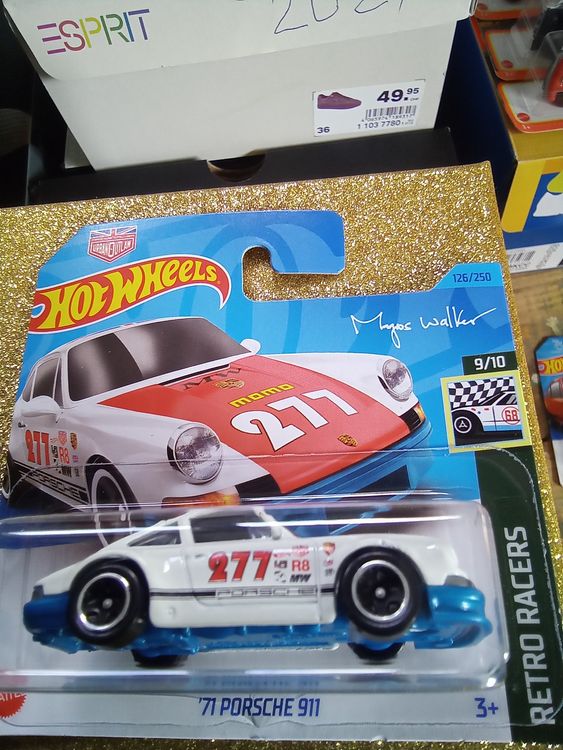 Hot Wheels Porsche 935 - Retro Racers 8/10 - HCT96 - Carte courte