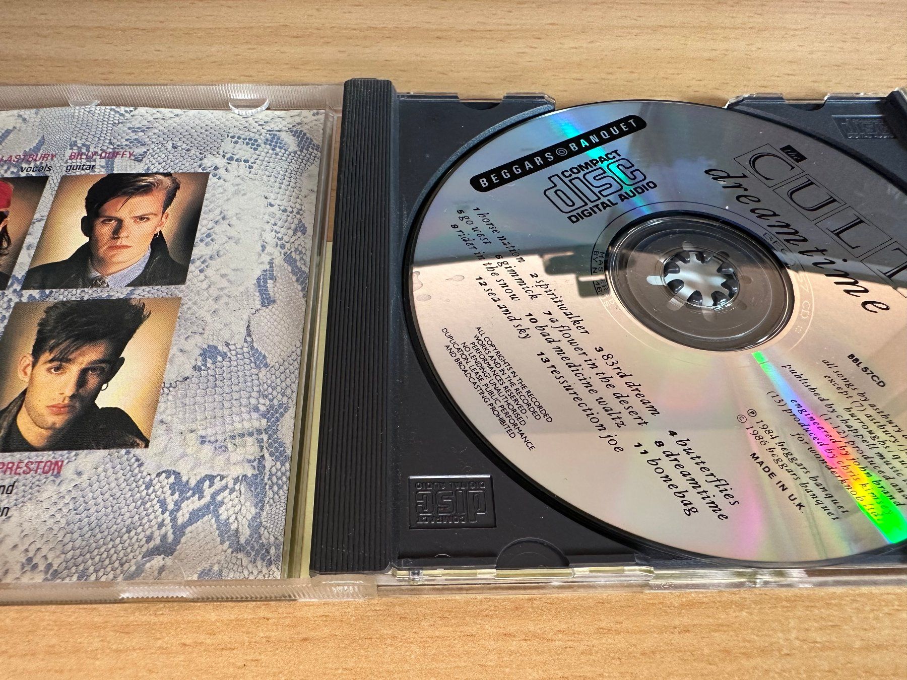 CD: The Cult – Dreamtime – Usato da Rikon im Tösstal venduto da Alpenmutz 2