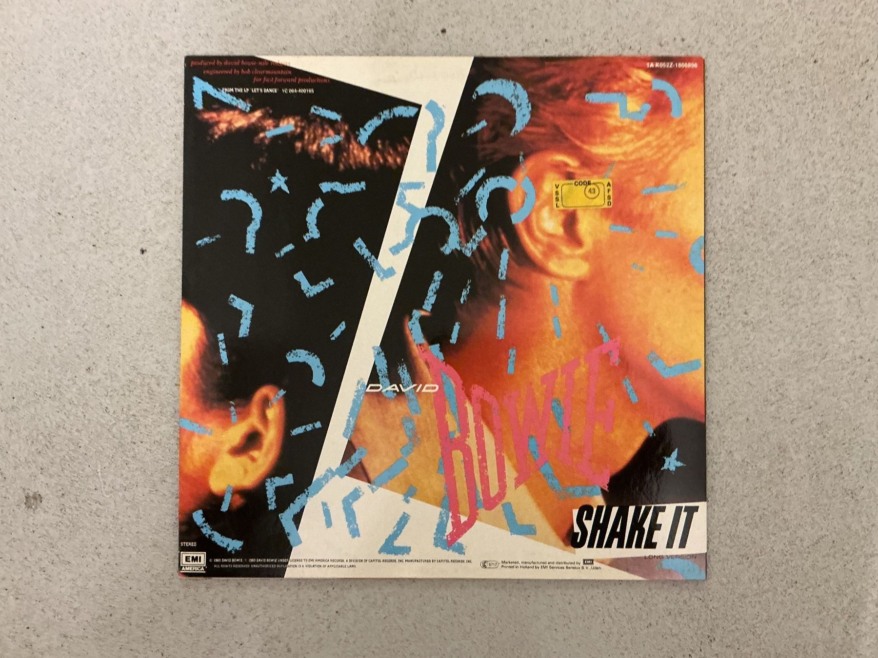 Dischi in vinile: David Bowie Maxi-Single - China Girl – Usato da Winterthur venduto da Tumko_7_Vinyl 1