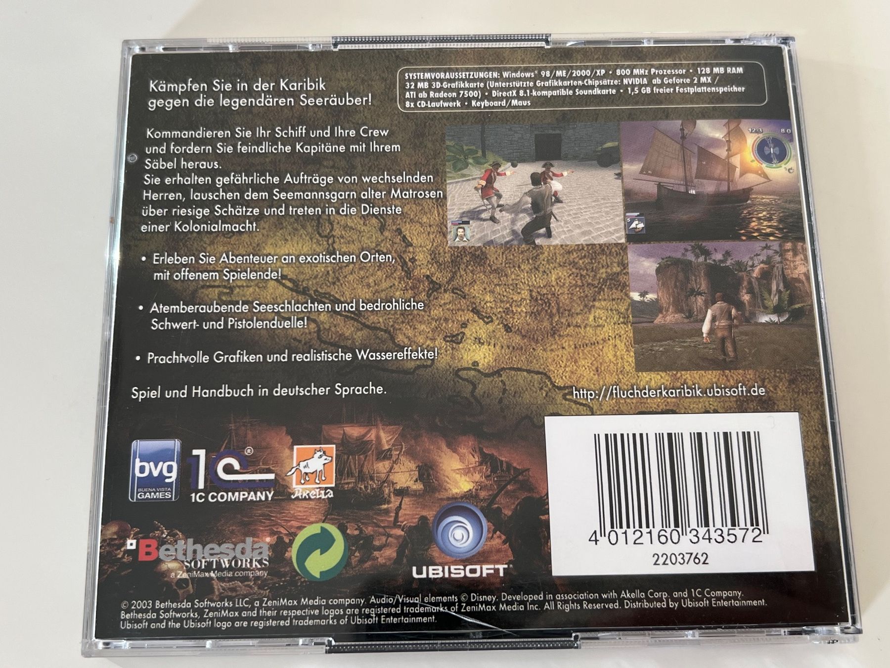 Giochi: Fluch der Karibik PC Spiel – Usato da Altstätten SG venduto da sheamus 1