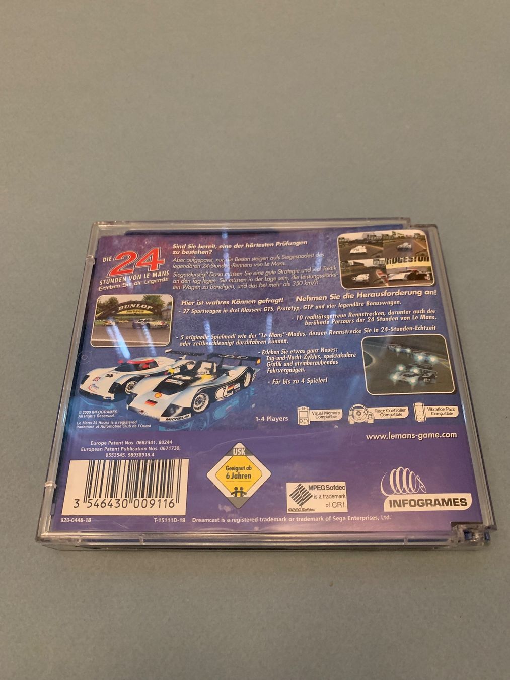 Sega Giochi: Dreamcast / Die 24 Stunden von Le Mans – Usato da Kölliken venduto da sergesellsretro 1