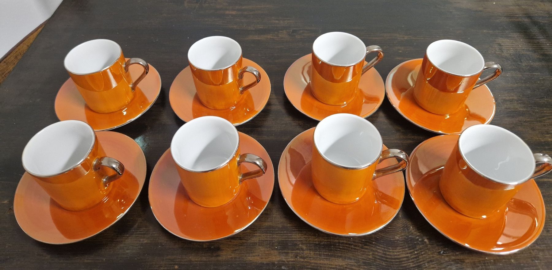 Set di piatti: Espressotassen mit Unterteller 8er Set von LSA – Nuovo (secondo la descrizione) da Küsnacht ZH venduto da 2011_ 4