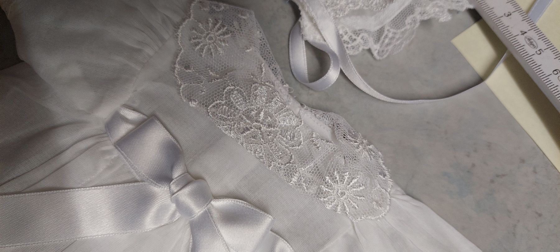 Bambole: neues ungebrauchtes Puppenkleid mit Käppli – Nuovo (secondo la descrizione) da Muri AG venduto da nindo1 6