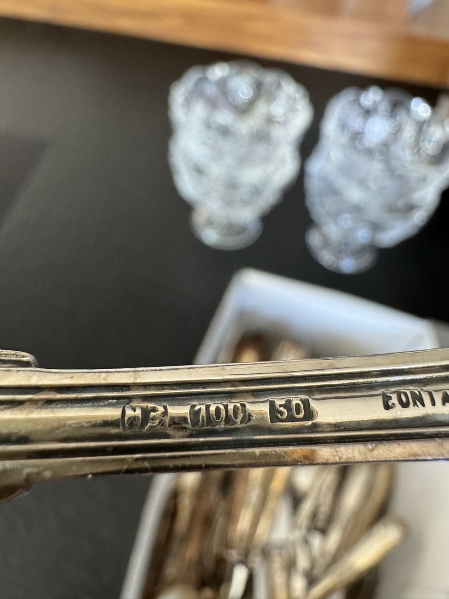 Set di posate: Altes versilbertes Besteck – Usato da Kiesen venduto da Lus1984 5