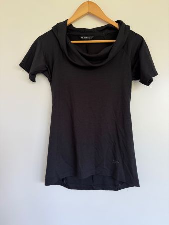 Arc'teryx T-Shirt schwarz Grösse S  Wolle