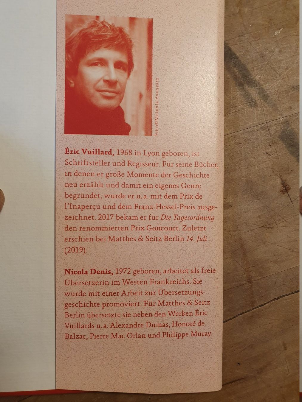 Bücher: Der Krieg der Armen Eric Vuillard Matthes & Seitz – Gebraucht aus Zürich von loosebone 3