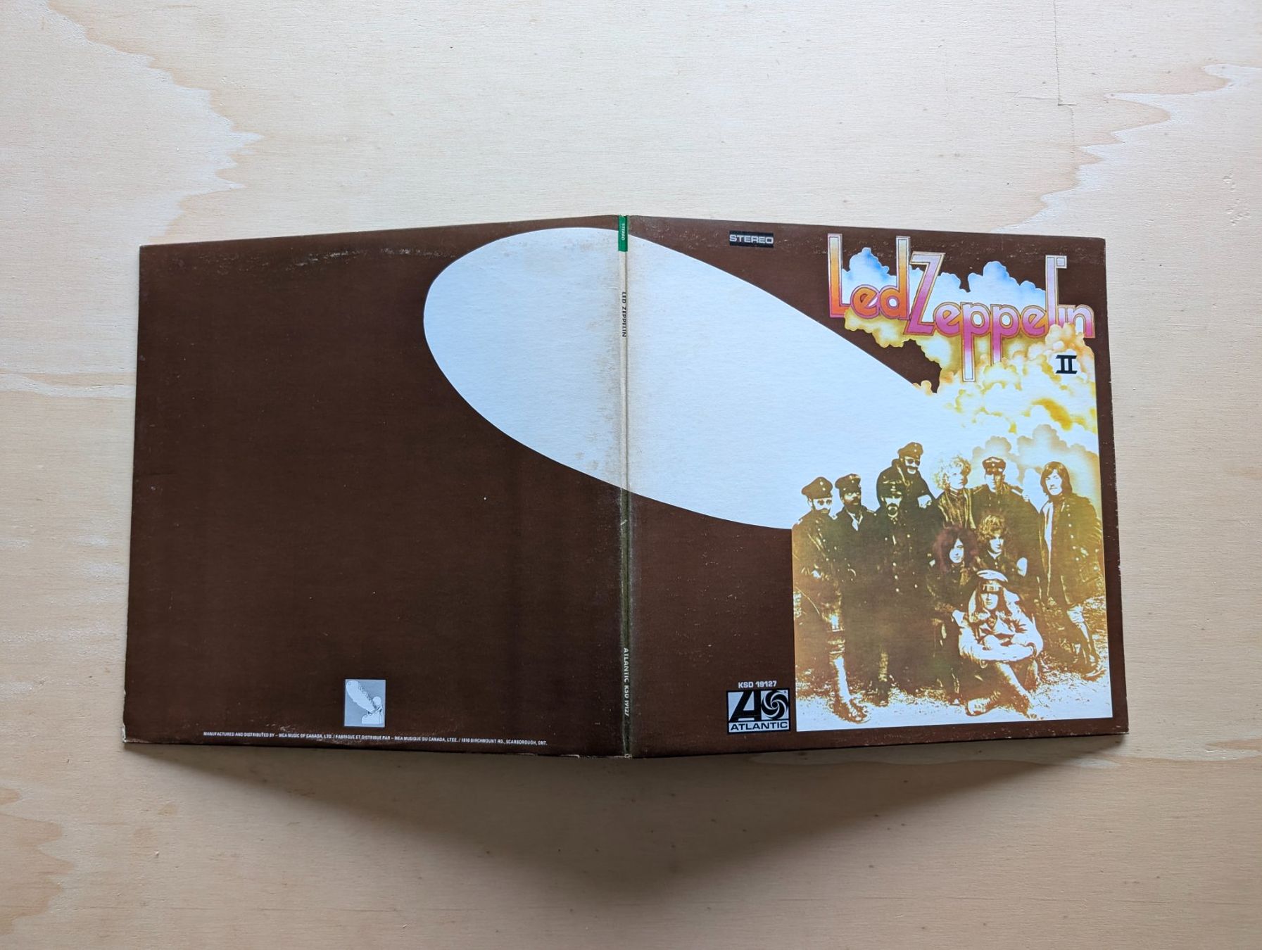 Dischi in vinile: Led Zeppelin – Led Zeppelin II  CA – Usato da Ebikon venduto da kisuM 2