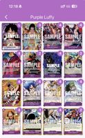 One Piece Purple Luffy Deck