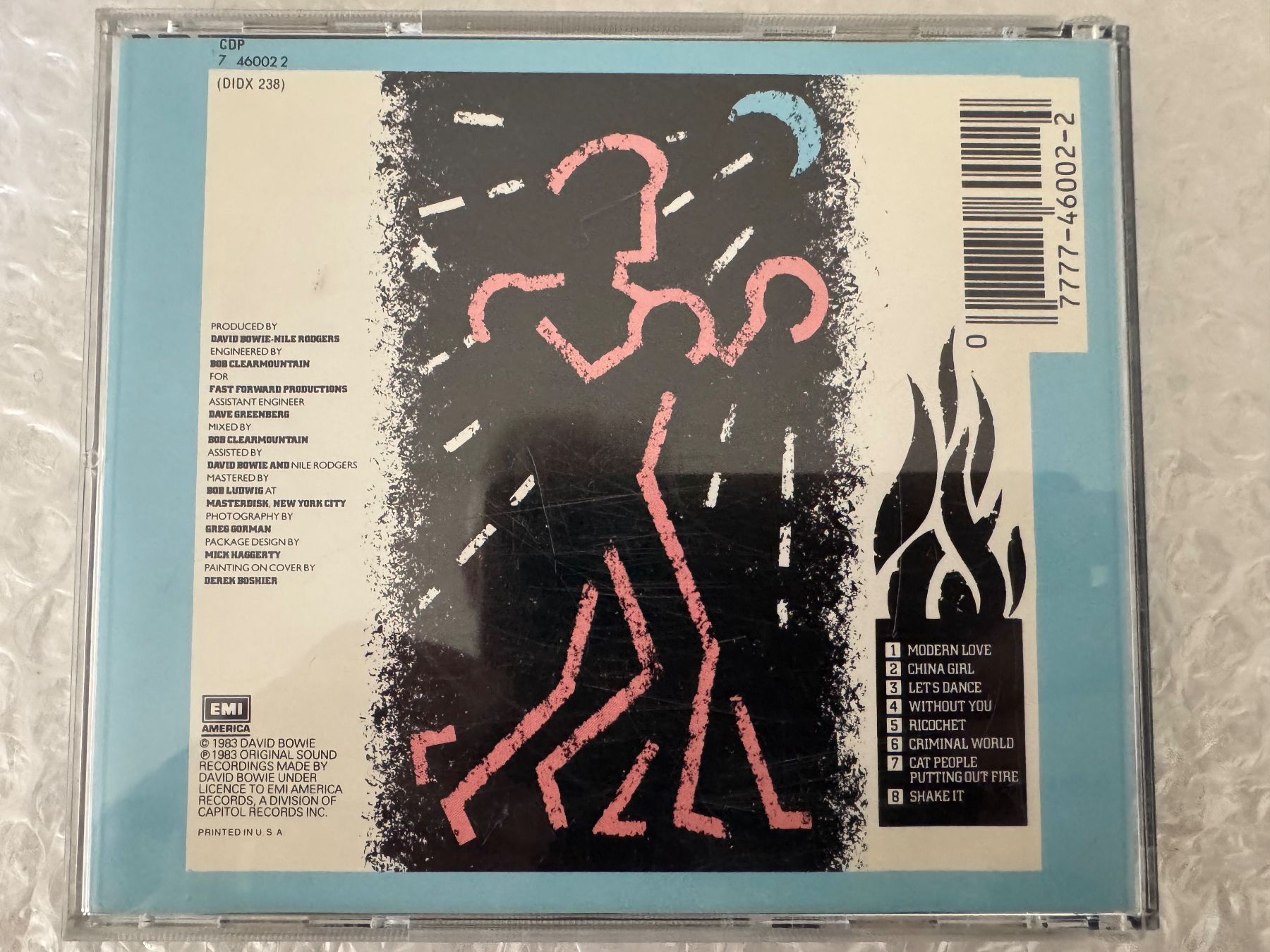 CD: David Bowie - Let‘s Dance – Usato da Duggingen venduto da Kisha010 2