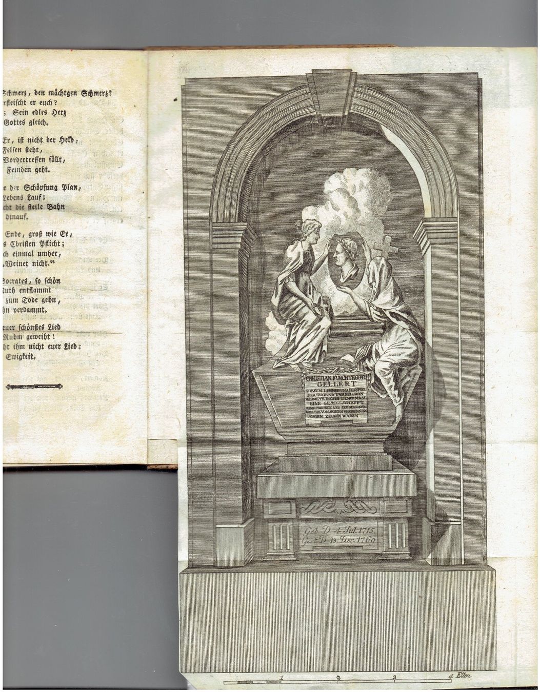 Libri: C.F. Gellert sämtliche Schriften 1786 – Usato da Flims - Dorf venduto da Stagediver 4