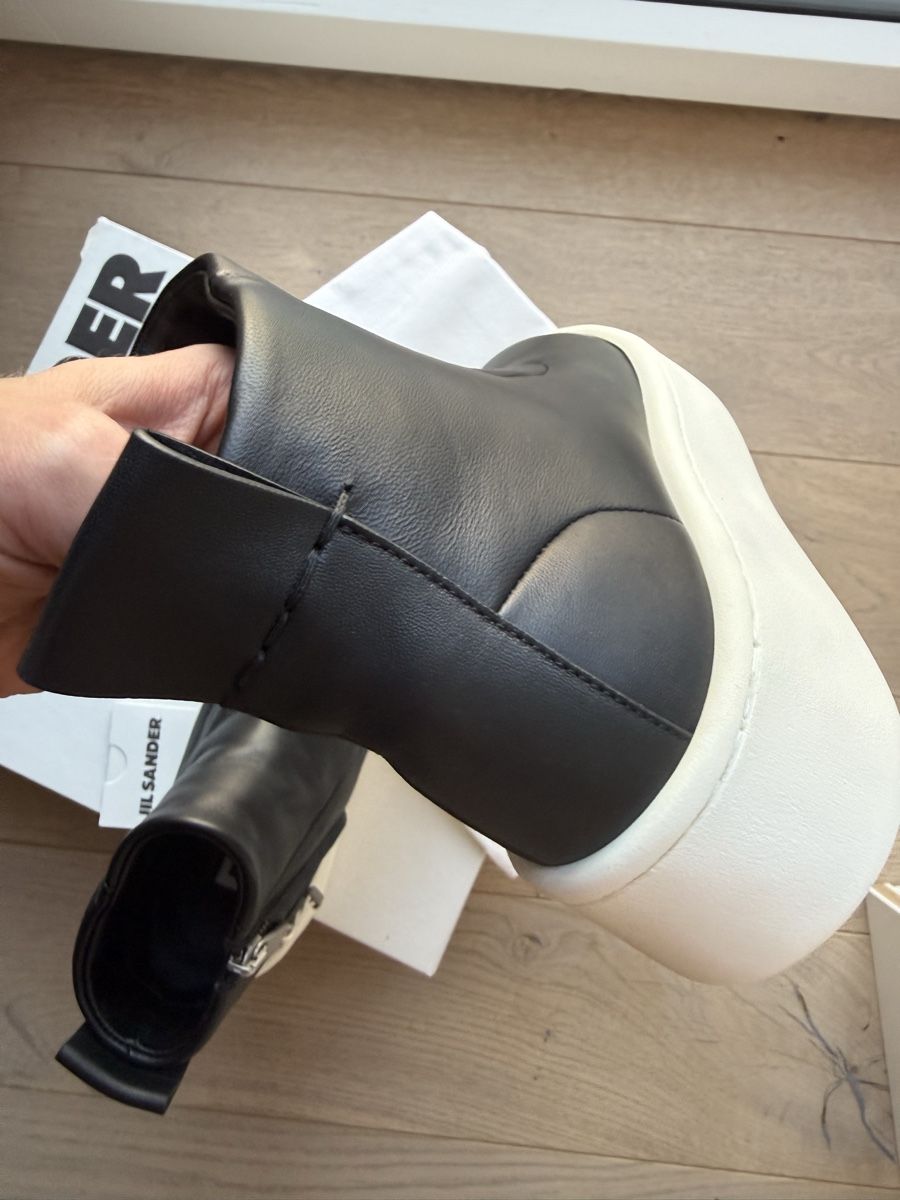 Jil Sander Scarpe da donna: New Jil Sander leather sneakers, 38 – Nuovo e nell'imballaggio originale da Zug venduto da Nat.yushkevich 3
