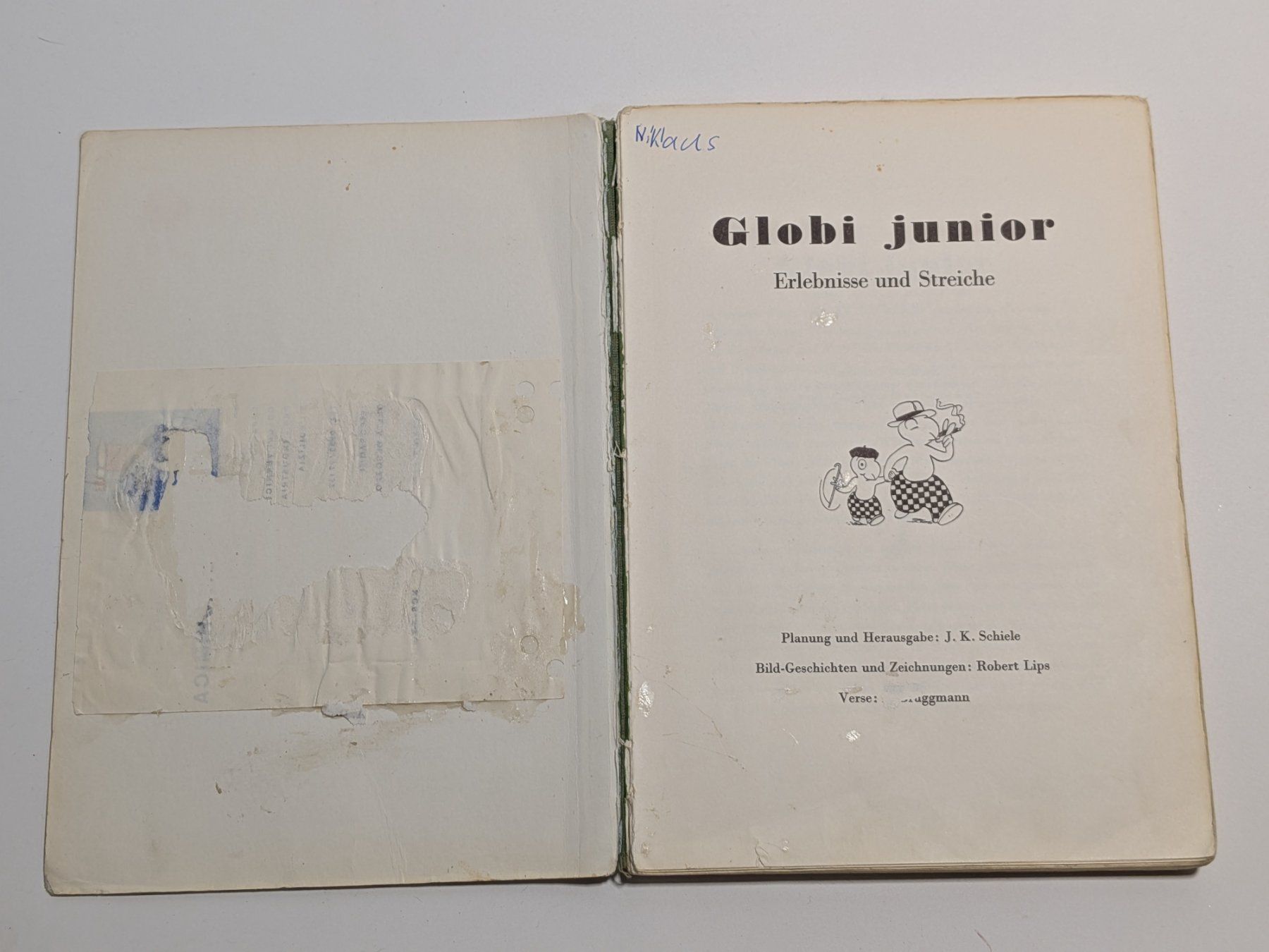 Bücher: Globi Band 2 / Globi Junior – Gebraucht aus Künten von Dfog 3