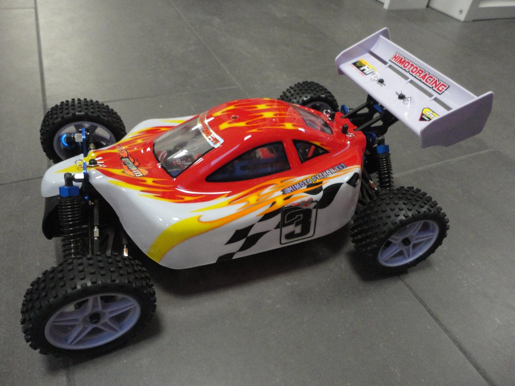 Modellismo RC: Buggy 1:10 komplett-Set. 4WD-Allradantrieb – Nuovo e nell'imballaggio originale da Horgen venduto da RcModell