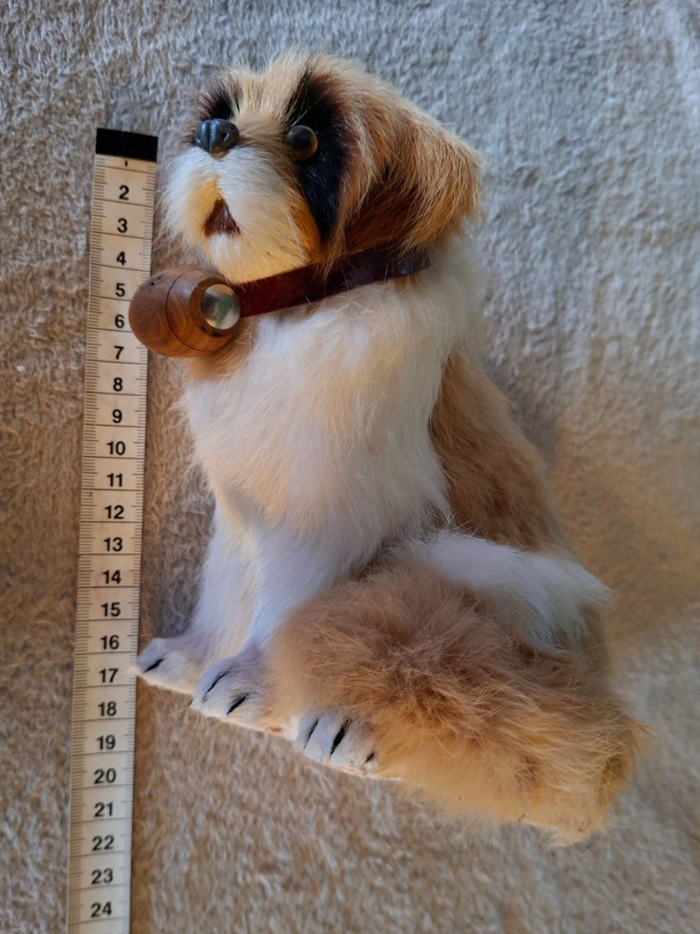 Statuette: Wunderschöner Bernhardinerhund mit Fass, echte Handarbeit – Nuovo (secondo la descrizione) da Otelfingen venduto da silver-moon 2