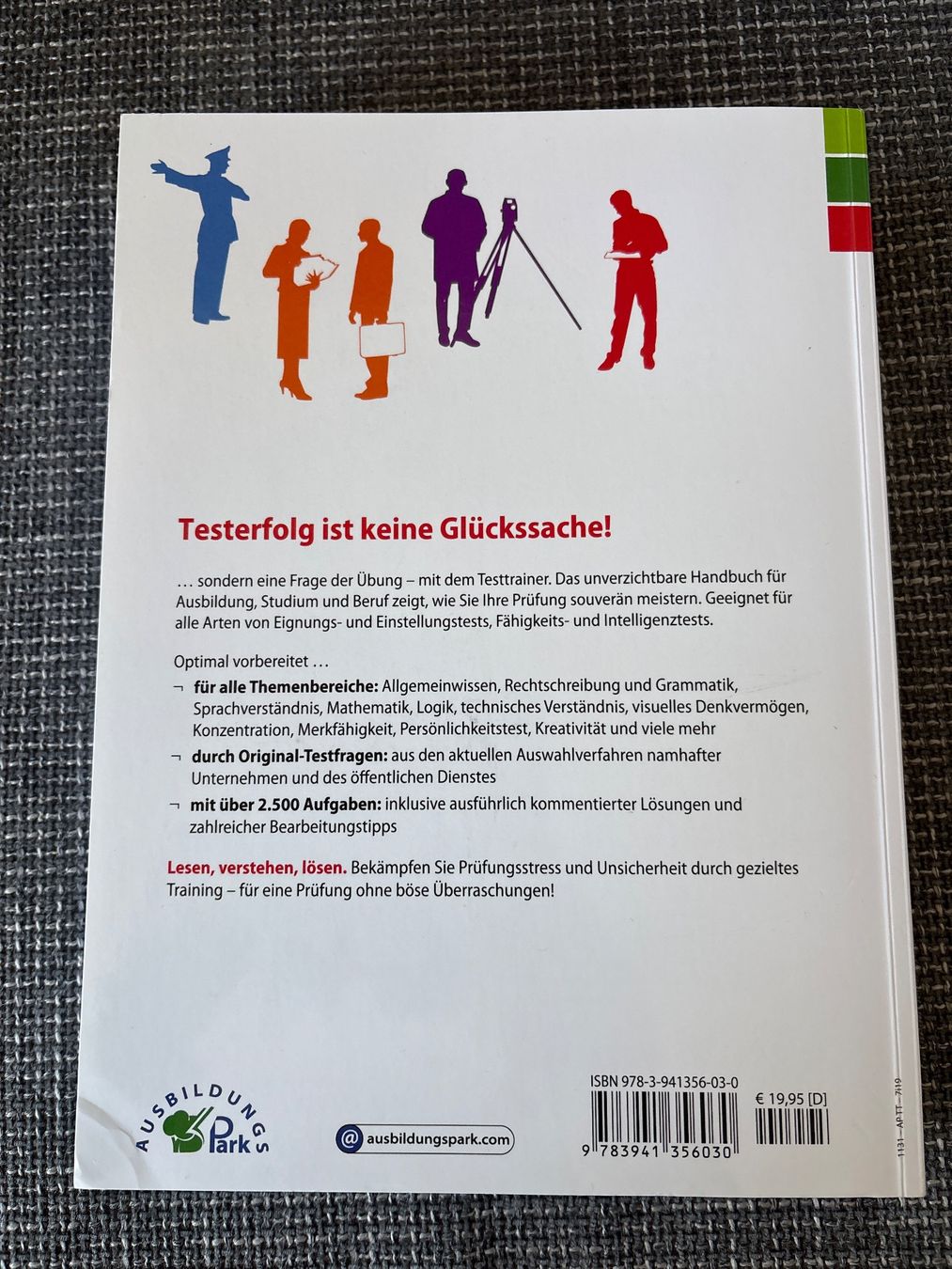 Libri: Testtrainer von Kurt Guth und Marcus Mery – Usato da Aarau venduto da louener1 1