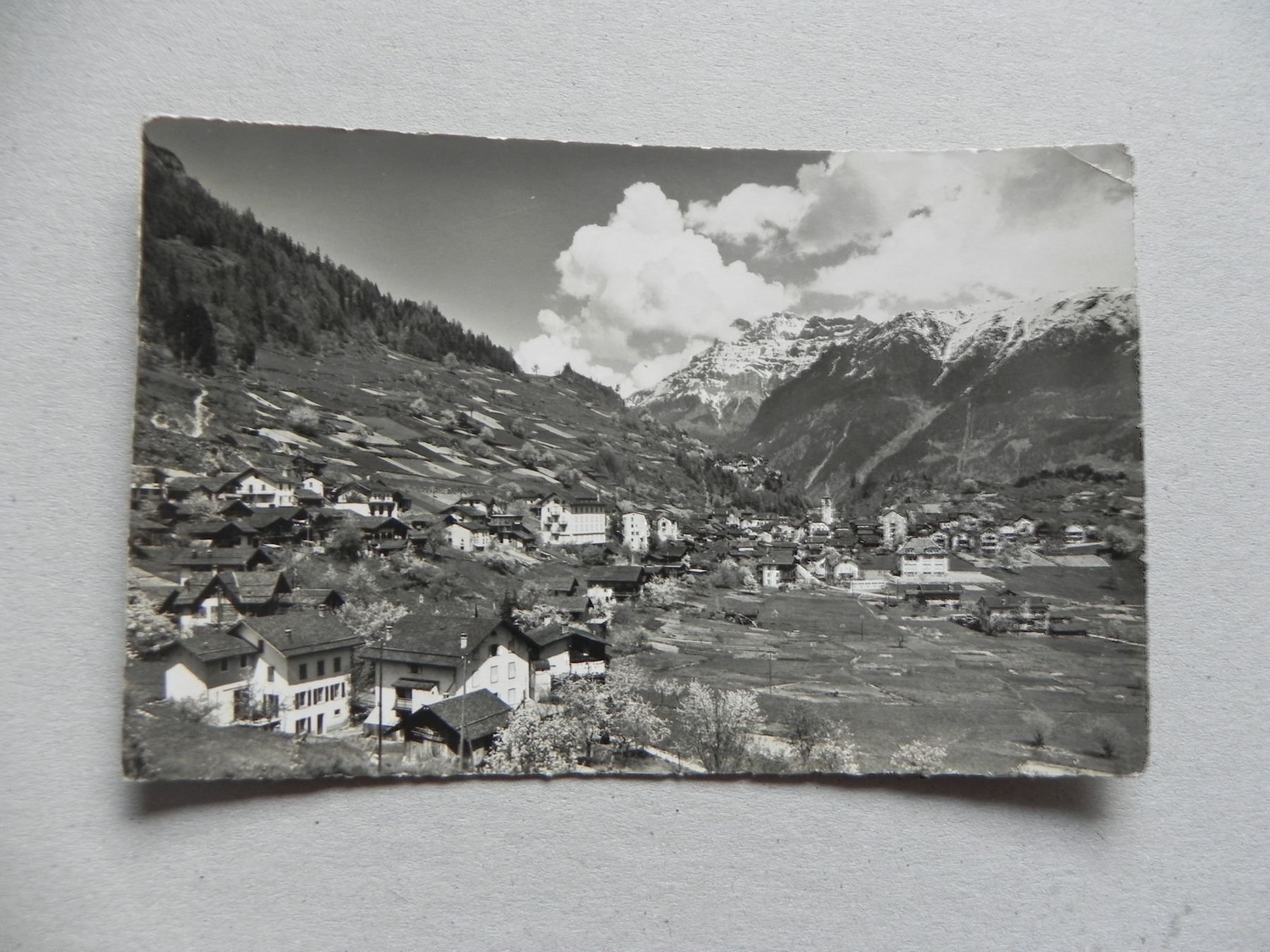 Cartoline postali: Karte Salvan VS Valais Wallis 1940 – Usato da Siebnen venduto da krimsie