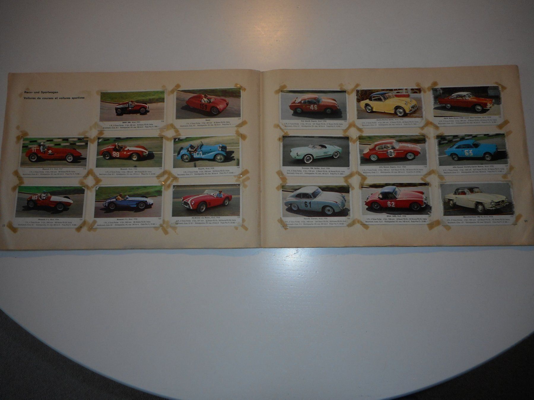 Panini Albums: Autobuch Album 1959 kein Panini – D'occasion à Cham par Paniniworld 7