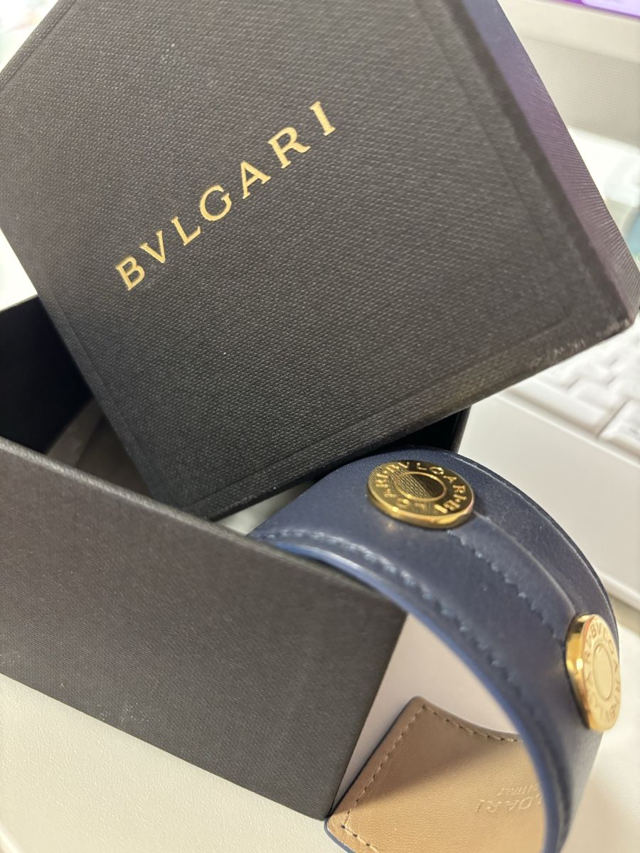 Bulgari Bracciali & Braccialetti: Bulgari armspange Leder / Gold – Nuovo (secondo la descrizione) da Auenstein venduto da sonnenschein1256 1