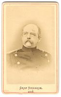 Fotografie Graf Otto von Bismarck in Uni
