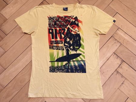 Vintage Y2K T-Shirt Lost Empire Surf double Print Sz M