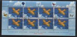 ET Gest. 2001 Kleinbogen Nr.1016 Sonderm 100 Jahre Aeroclub