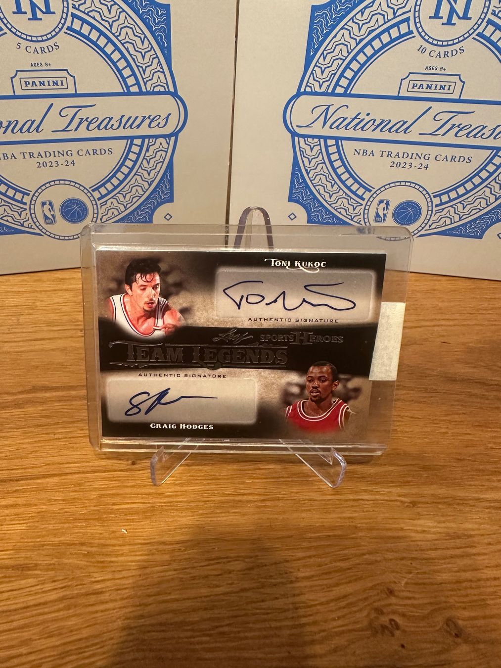 Nba Carte collezionabili: Leaf Team Legends Kukoc Hodges signée – Usato da Vullierens venduto da Gaara04