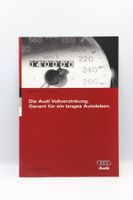 Audi Vollverzinkung Aktionsinformation 1995 Prospekt