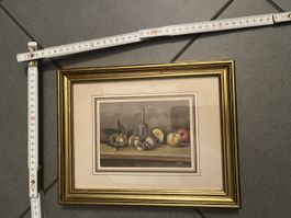 Natura morta con frutta, olio su tela