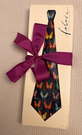 Vintage-Handmade Krawatte von Ciba Geigy