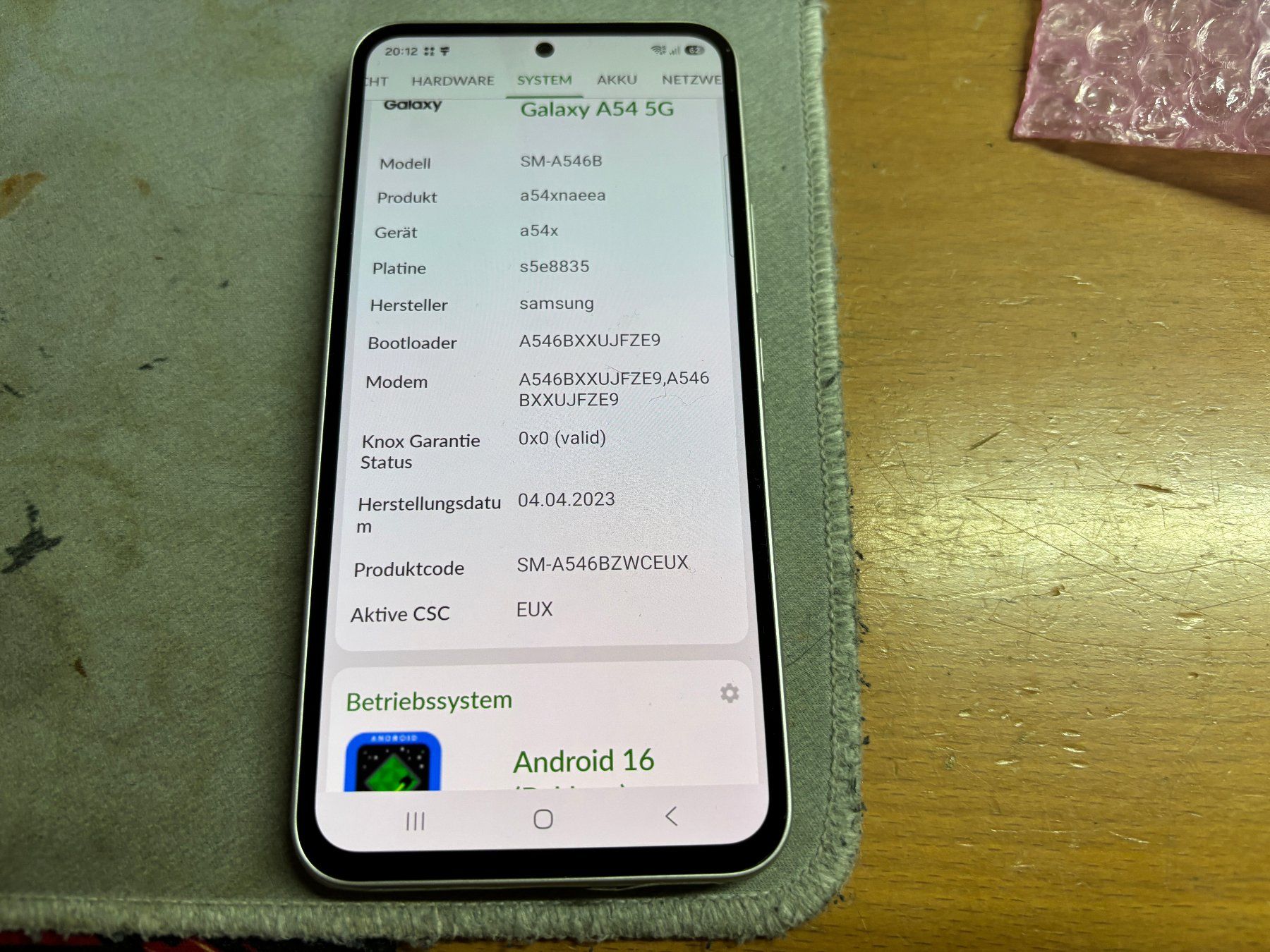 Samsung Telefoni cellulari / Smartphones: Samsung A54 5G 128Gb#7 – Usato da Au SG venduto da bah_6f5w 5