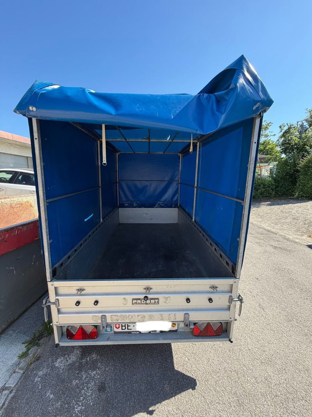 Böckmann Rimorchi: Anhänger mit  Blache – Usato da Ins venduto da Madhoc 2
