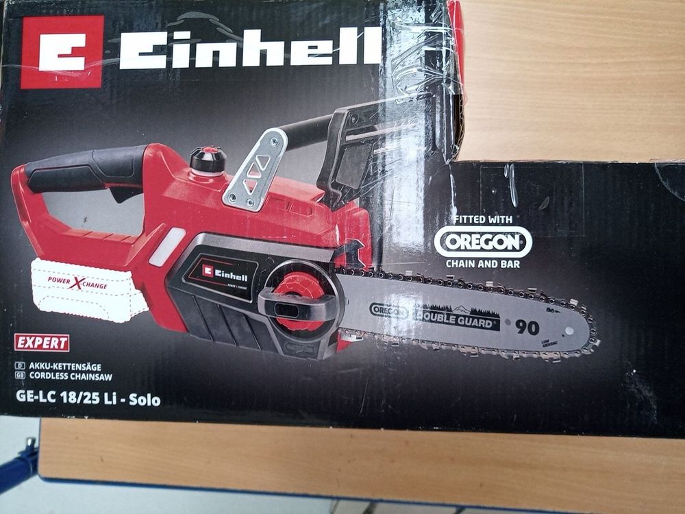 SECURA 2 Sägeketten Für Einhell GE-LC 18 Li-Solo – 25 Cm, 3/8LP, 40 Treibglieder, 1,1 Mm