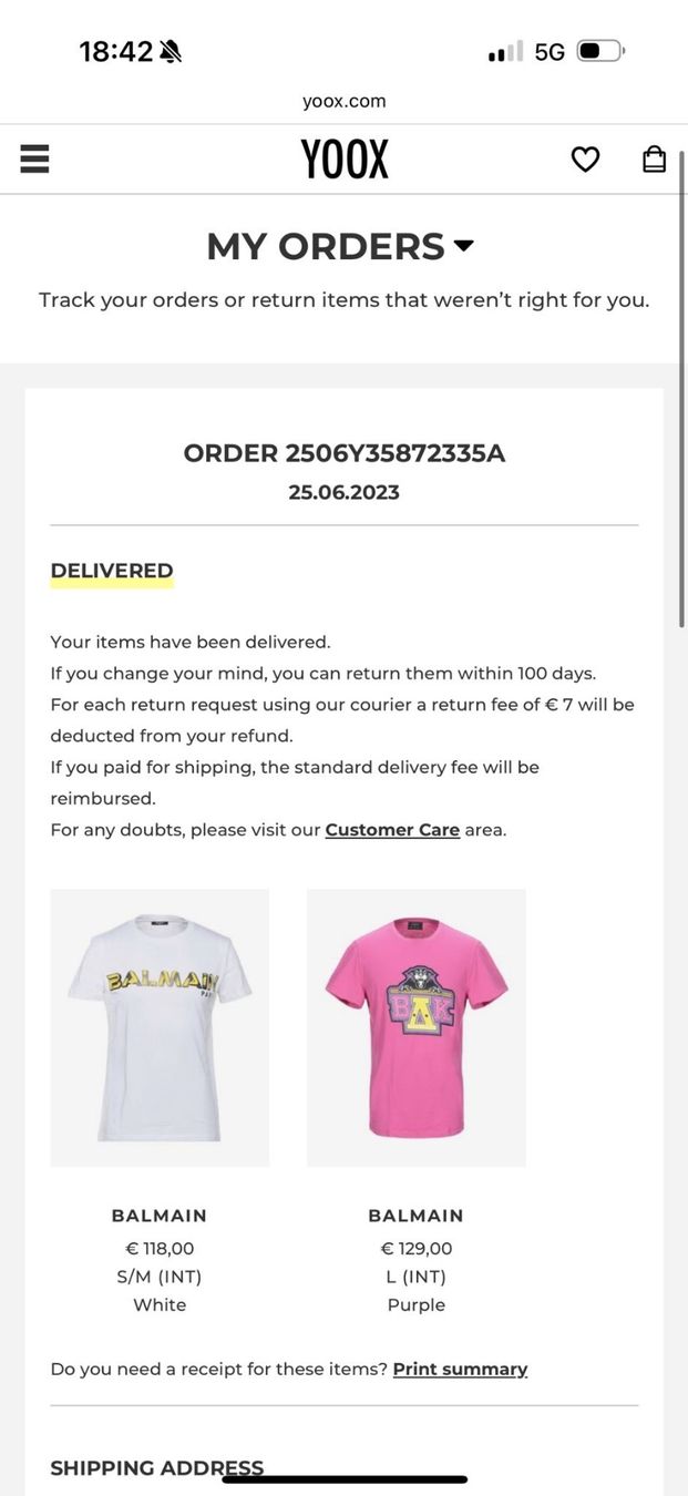 Balmain T-shirt: Balmain T-Shirt (Orginal) – Usato da Richterswil venduto da KAYLEIGH_77 2