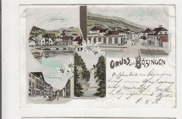 Bözingen,  Litho, 1900
