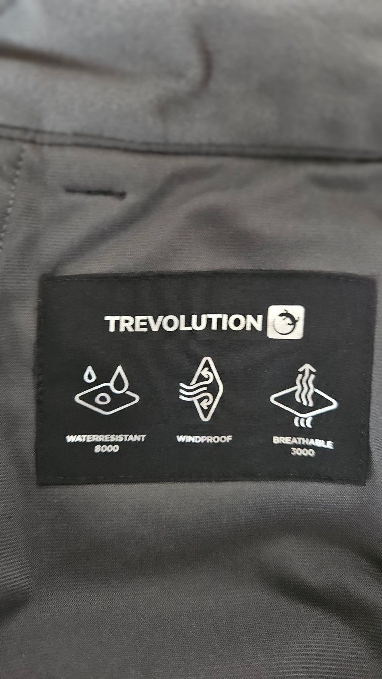 Trevolution Pantaloni: sportliche HerrenSoftshell Skihose, schwarz – Usato da Feuerthalen venduto da Tenere3 3