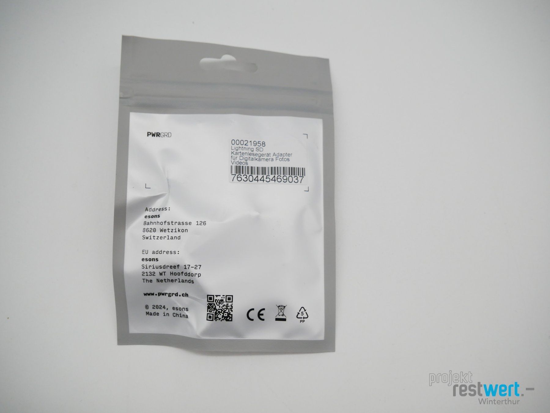 Lettori di schede: POWERGUARD Lightning zu SD Kartenslot Adapter – Nuovo e nell'imballaggio originale da Winterthur venduto da Restwert_Winterthur 1