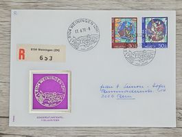 CL18 Enveloppe + Timbre Suisse 1970