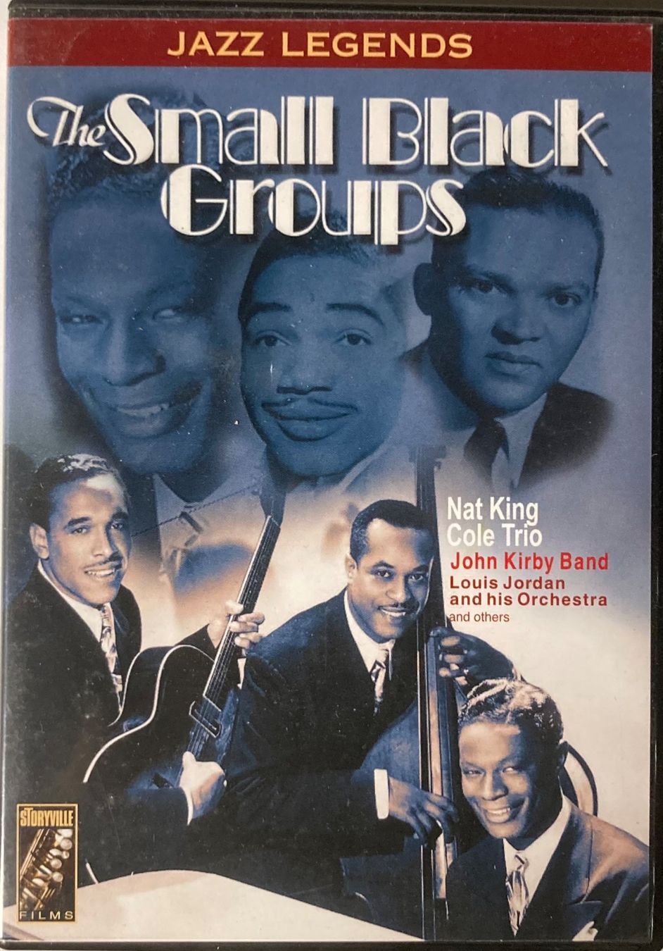 Tous les DVDs: JAZZ LEGENDS - THE SMALL BLACK GROUPS – D'occasion à Poliez-Pittet par Newtown-Records