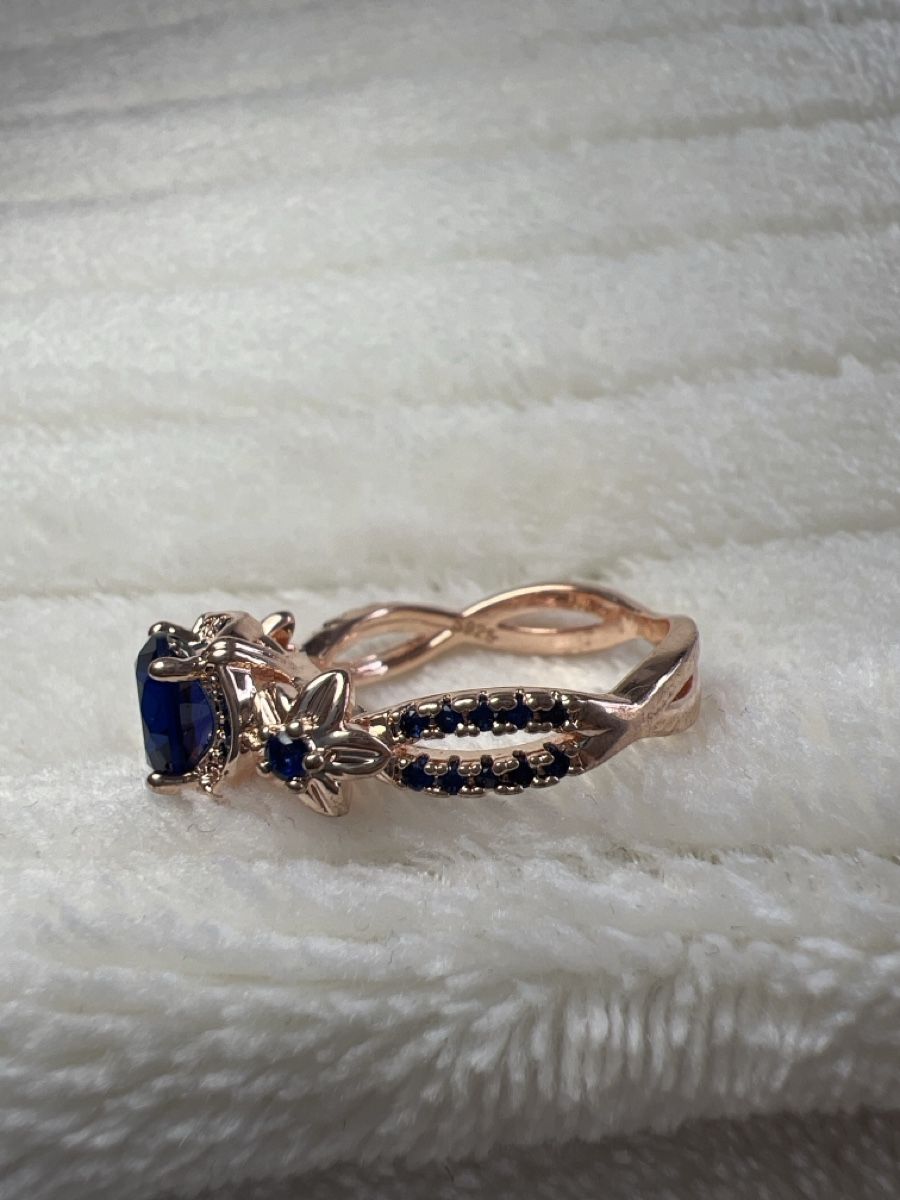Anelli: Rosegold Ring 925 Silber verg. gr 56 - Einzigartiges Design! – Nuovo (secondo la descrizione) da Bolligen venduto da Solina12 1
