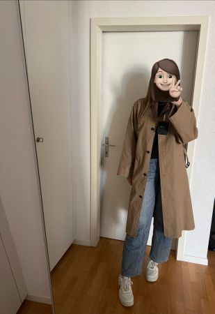 Massimo Dutti Trenchcoat Gr. S in Camel | NEU | NP:269 CHF