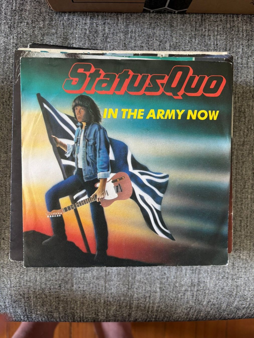 Vinyles: Status Quo - In The Army Now – D'occasion à Zofingen par Bigron