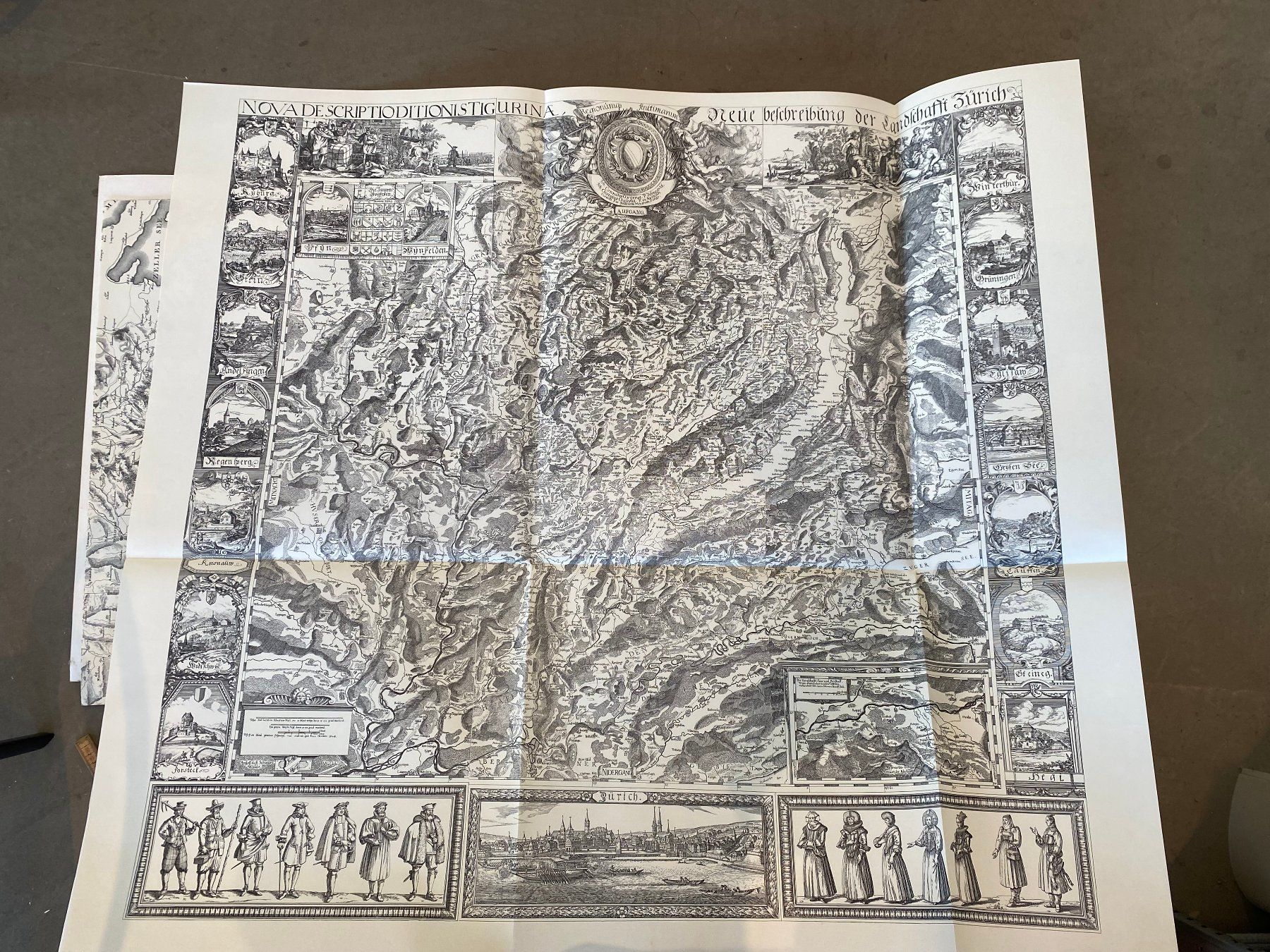 Cartine & Atlanti: 500 Jahre Schweizer Landkarten – Usato da Zürich venduto da fritzfranzantoni 9