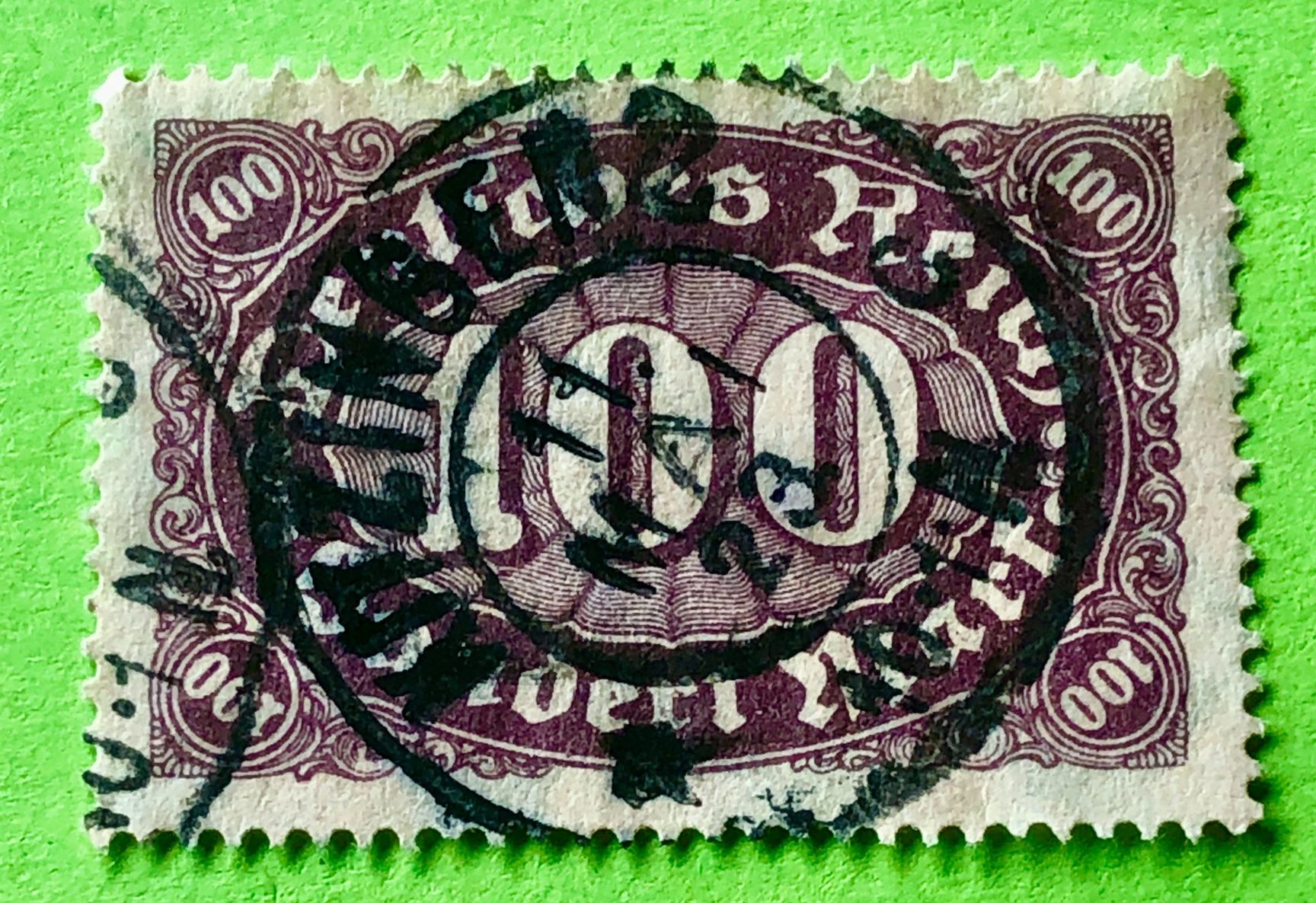 Tutti i francobolli: Briefmarken aus Deutsches Reich gestempelt   – Usato da Aarau venduto da Angi-007