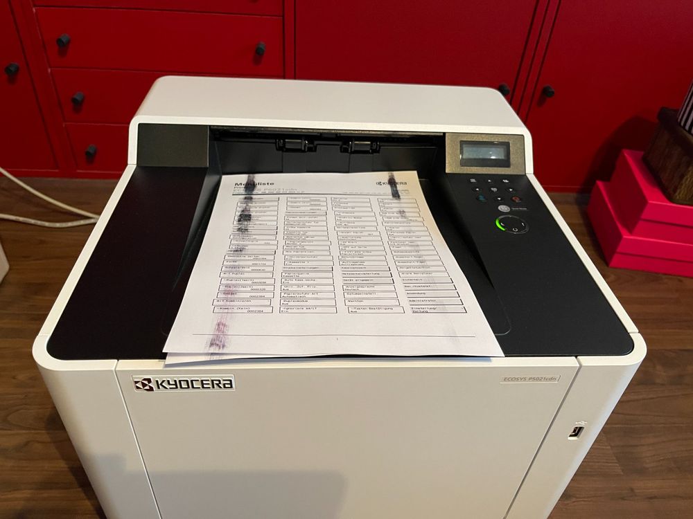 Kyocera ECOSYS P6021cdn Farblaserdrucker | 26 Seiten/Minute Mit 9.600 Dpi