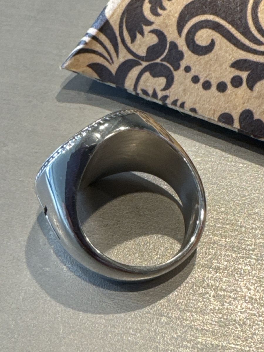 Ringe: Fingerring, Ring Edelstahl mit Herz, NEU 18 mm – Neu (gemäss Beschreibung) aus Lotzwil von Tgdromad 2