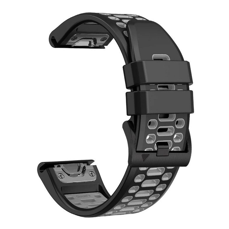 Garmin Smartwatch: Armband Bracelet Silikon Sport V8 für Garmin Fenix 5 6 7 8 – Neu und originalverpackt aus Lausanne von WATCH-WORLD 4